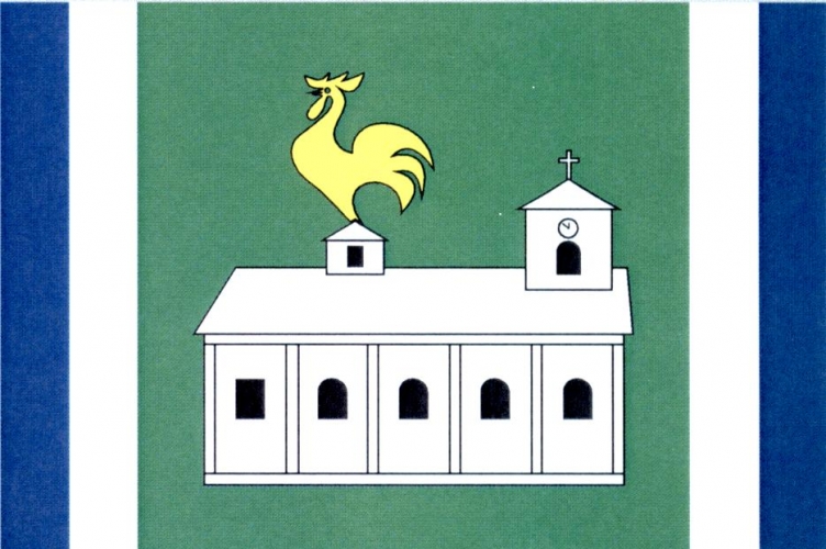 Vlajka obce Želechovice nad Dřevnicí