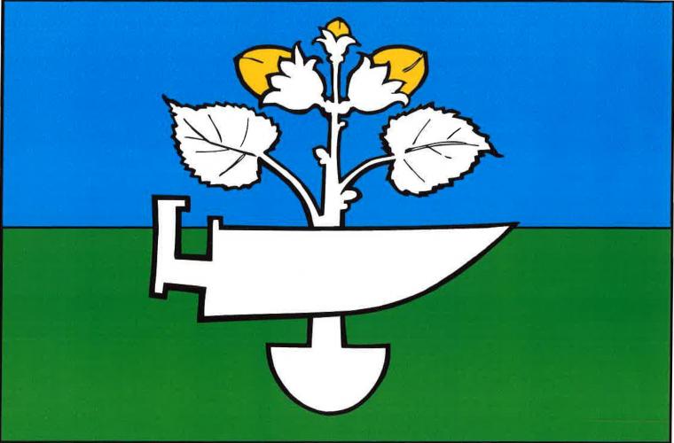 Vlajka obce Poličná