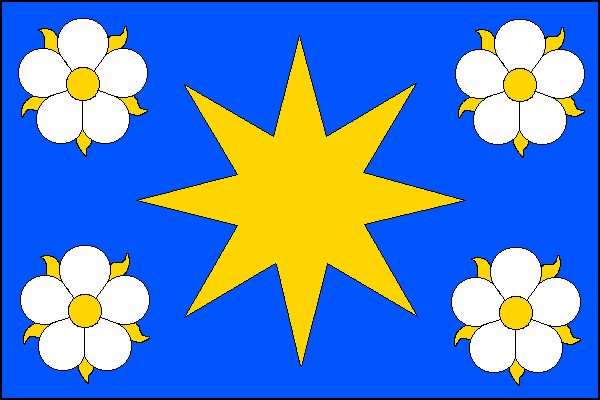 Vlajka obce Troubelice