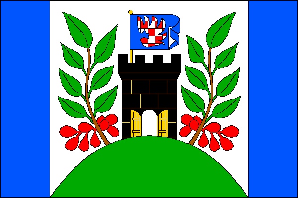 Vlajka obce Jenčice