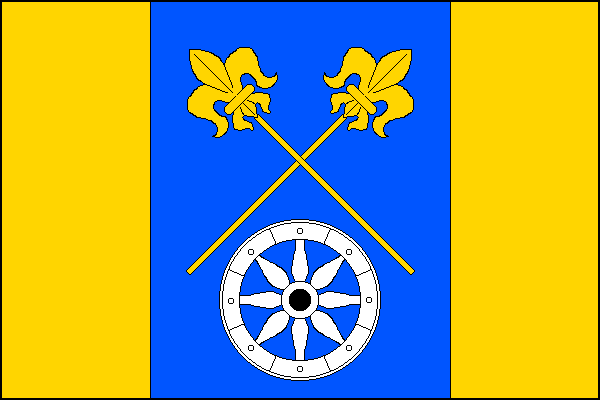 Vlajka obce Milíkov