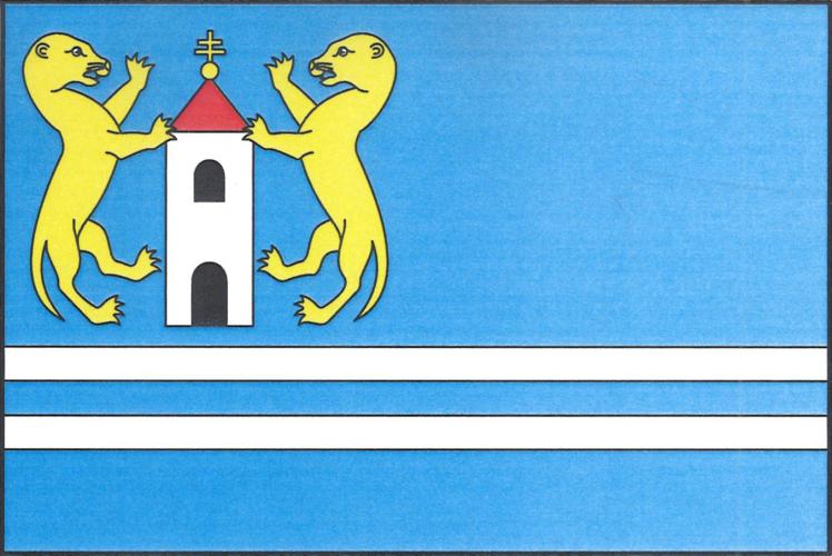 Vlajka obce Kostelní Vydří