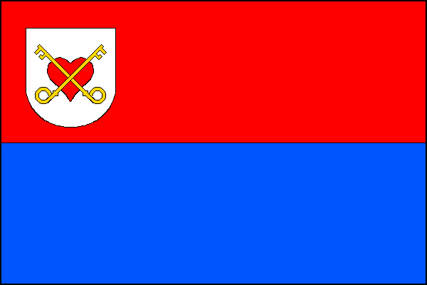 Vlajka obce Vícenice u Náměště nad Oslavou