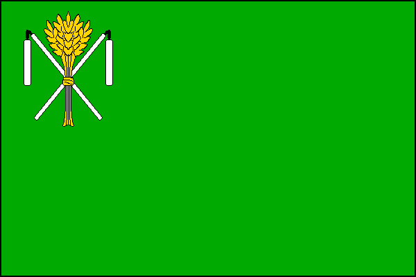 Vlajka obce Horní Domaslavice