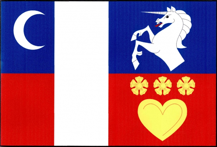 Vlajka obce Radkova Lhota