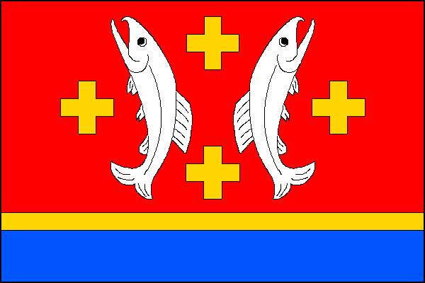 Vlajka obce Bílá Voda