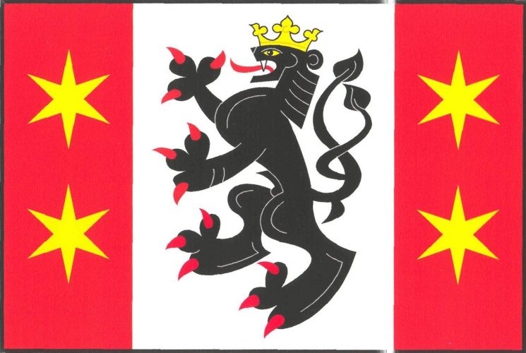 Vlajka obce Bohdíkov
