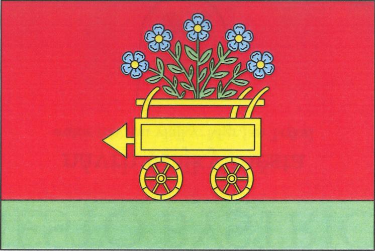 Vlajka obce Bystřice