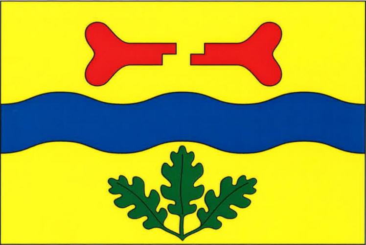 Vlajka obce Kostomlátky