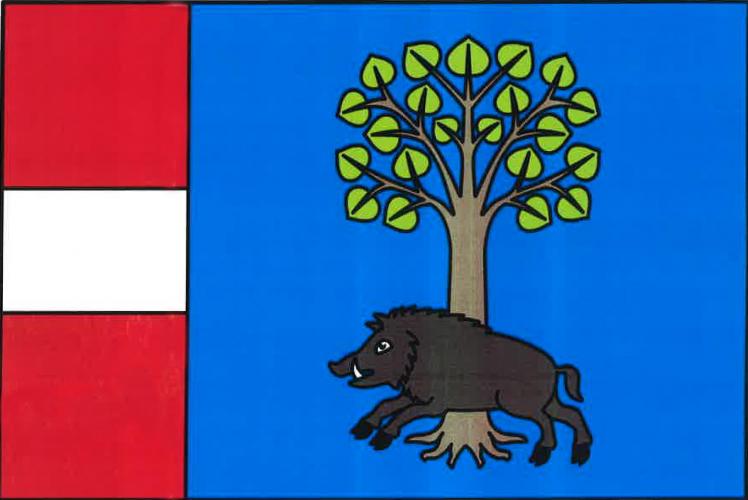 Vlajka obce Louňovice pod Blaníkem