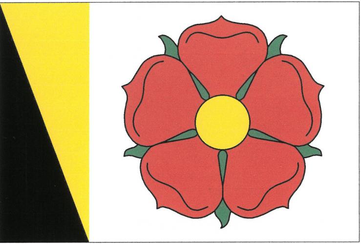 Vlajka obce Miličín