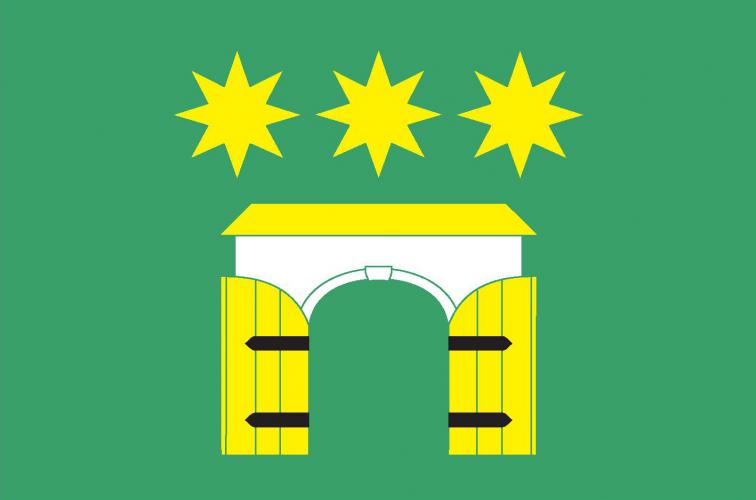 Vlajka obce Petroupim