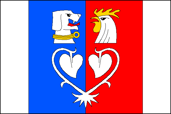 Vlajka obce Radošovice