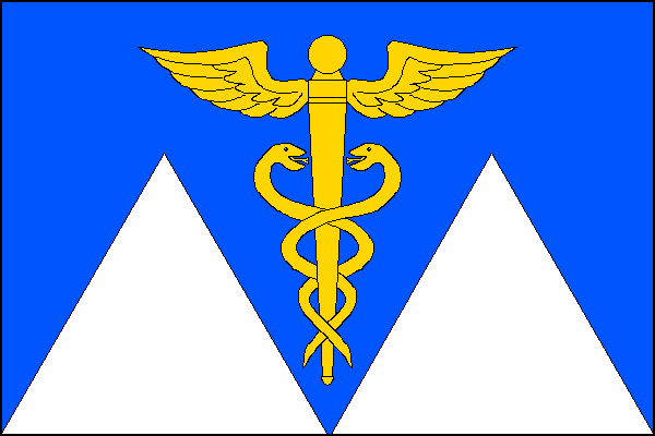 Vlajka obce Královec