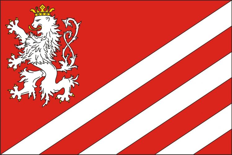 Vlajka obce Hostomice