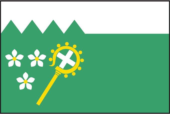 Vlajka obce Horušice