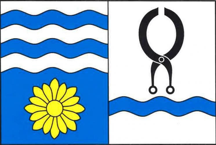 Vlajka obce Zlončice