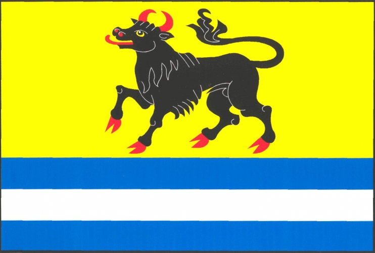 Vlajka obce Měňany