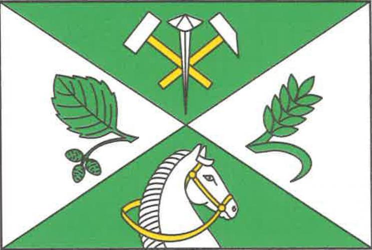 Vlajka obce Olešná