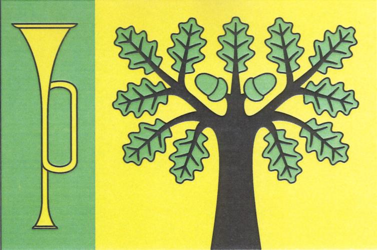 Vlajka obce Trubská