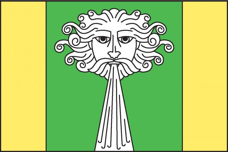 Vlajka obce Dolní Zimoř