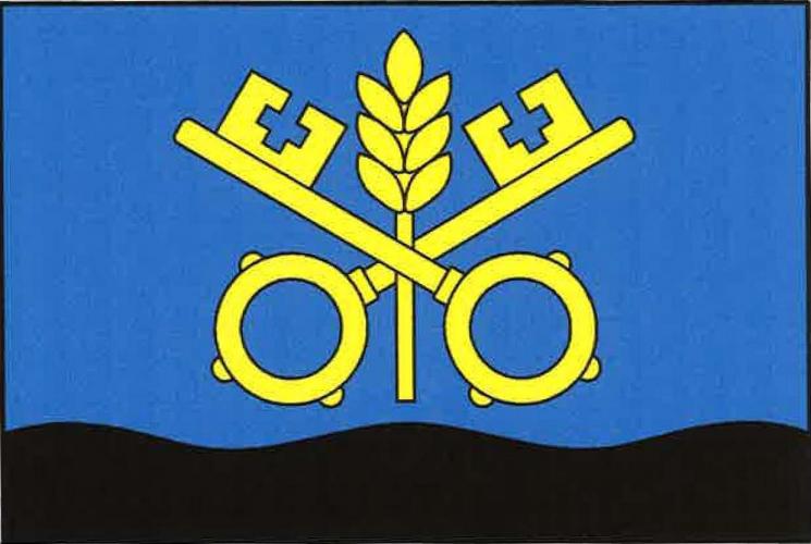 Vlajka obce Cvrčovice