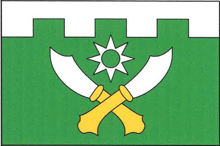 Vlajka obce Hostouň