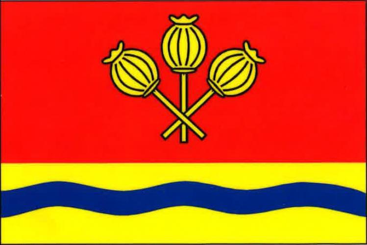 Vlajka obce Makotřasy