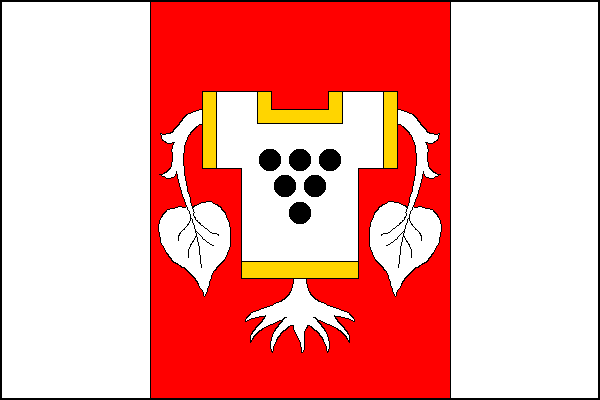 Vlajka obce Pchery