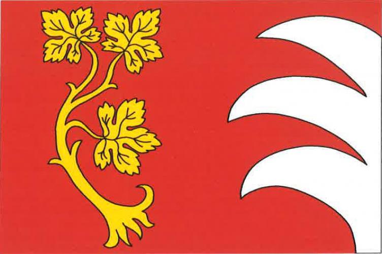 Vlajka obce Šlapanice