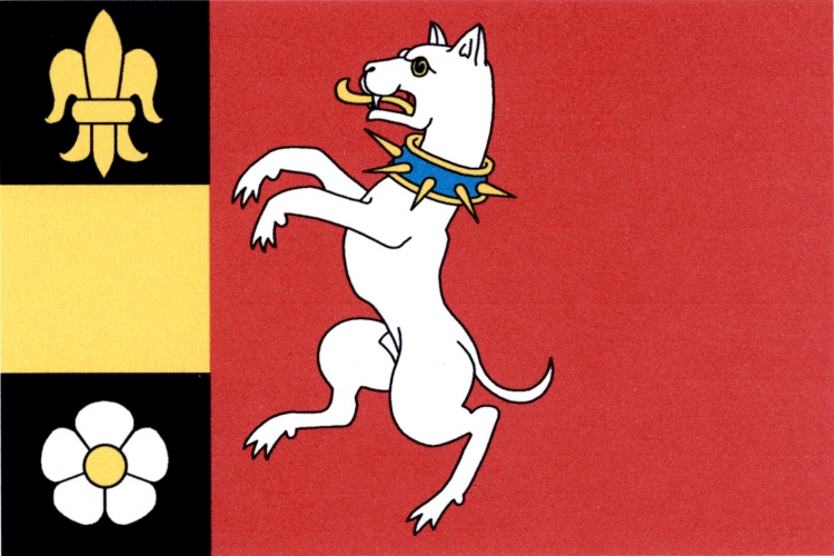 Vlajka obce Úhonice