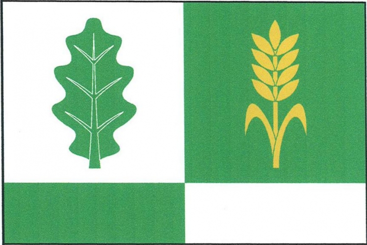 Vlajka obce Doubravčice