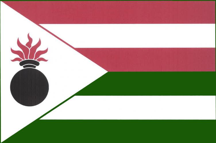 Vlajka obce Malá Víska