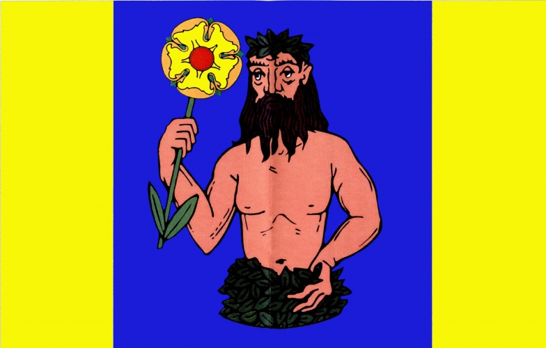 Vlajka obce Kostelec nad Černými lesy