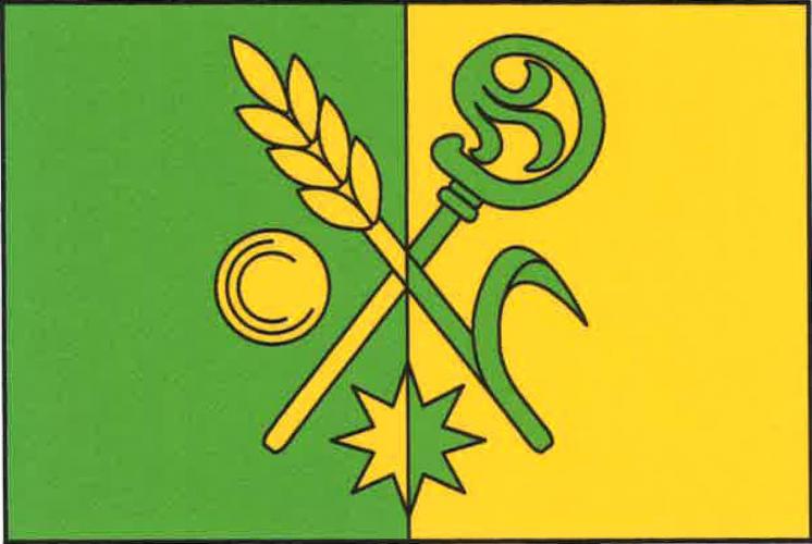 Vlajka obce Skvrňov