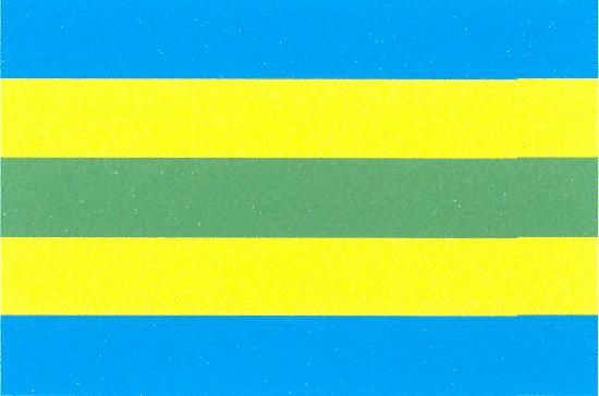 Vlajka obce Bílé Podolí