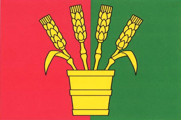 Vlajka obce Chabeřice