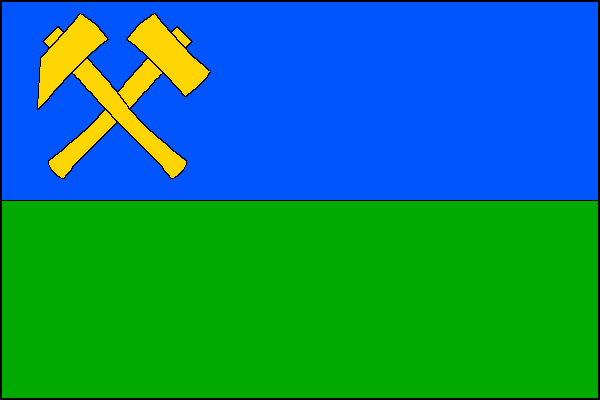 Vlajka obce Mydlovary