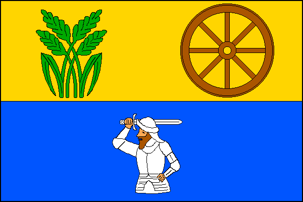 Vlajka obce Plav