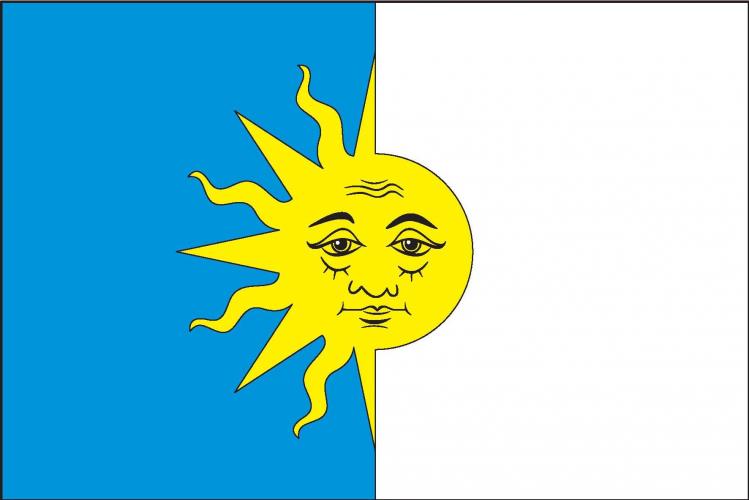 Vlajka obce Kněžmost