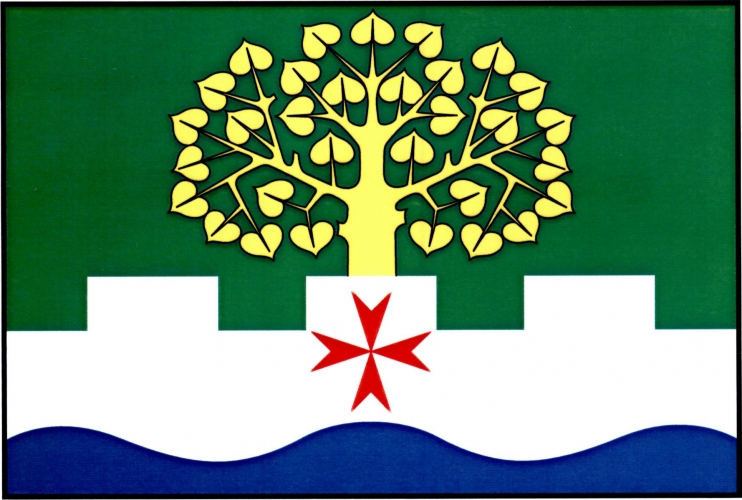 Vlajka obce Loukovec
