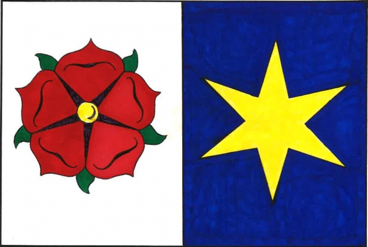 Vlajka obce Krajníčko