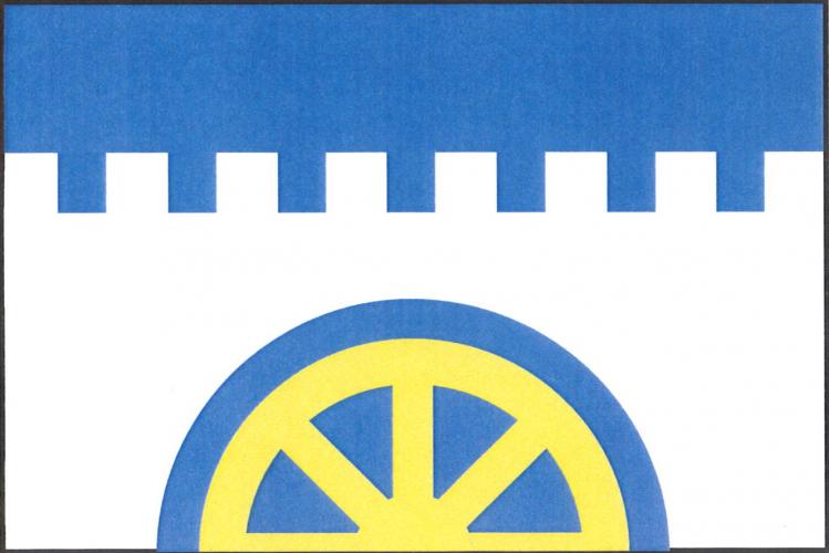 Vlajka obce Písková Lhota