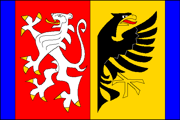 Vlajka obce Předměřice nad Jizerou