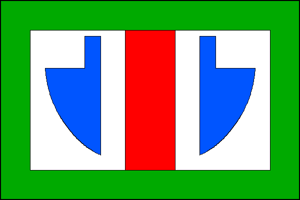 Vlajka obce Klopina