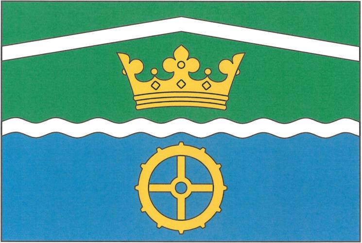 Vlajka obce Lom