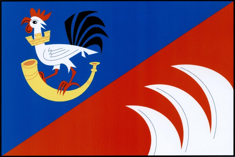 Vlajka obce Běrunice