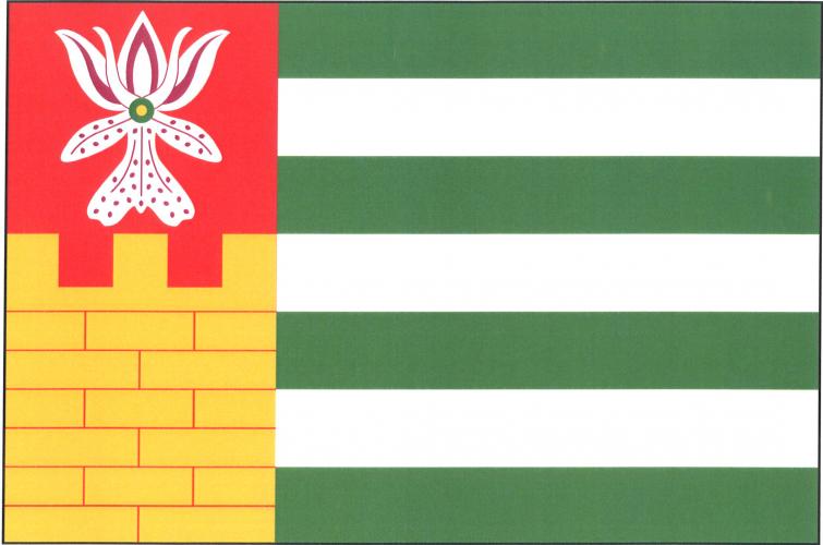 Vlajka obce Hradčany