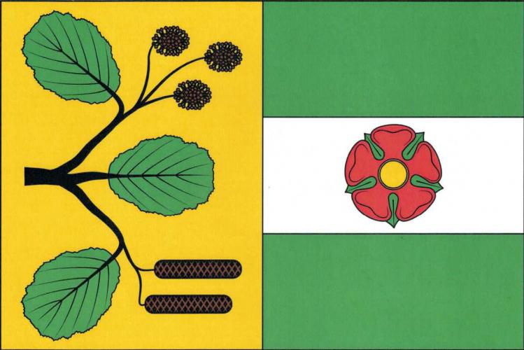 Vlajka obce Olšovice