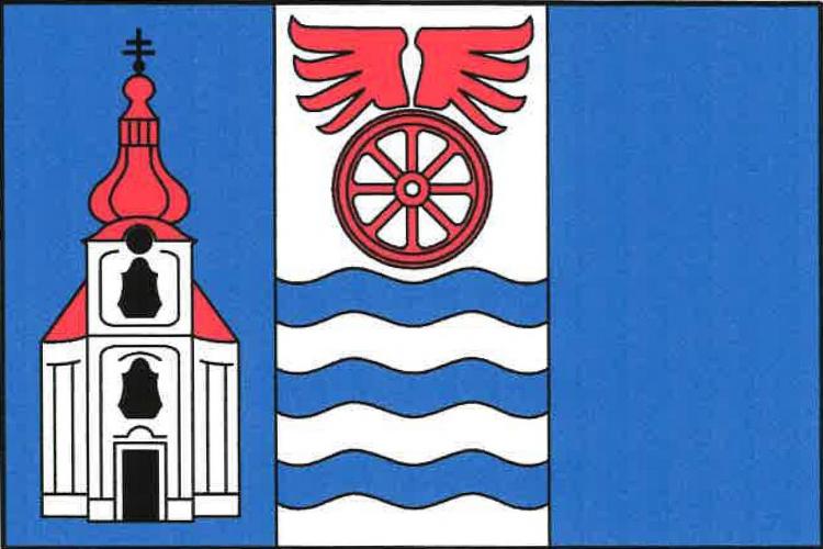 Vlajka obce Poříčany